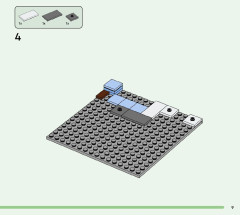 LEGO 21243 instructions page 9 – build guide