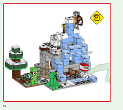 LEGO 21243 instructions page 90 – build guide