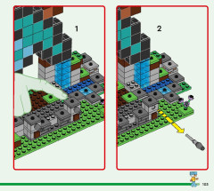 LEGO 21244 instructions page 103 – build guide