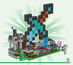 LEGO 21244 instructions page 105 – build guide