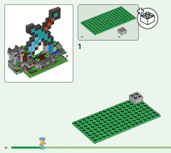 LEGO 21244 instructions page 16 – build guide