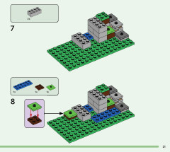LEGO 21244 instructions page 21 – build guide