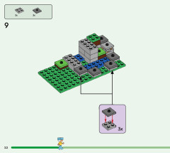 LEGO 21244 instructions page 22 – build guide