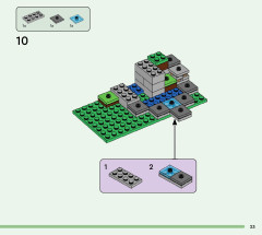 LEGO 21244 instructions page 23 – build guide
