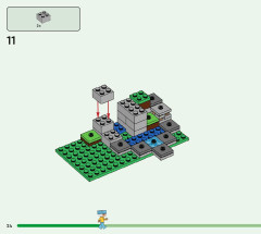 LEGO 21244 instructions page 24 – build guide