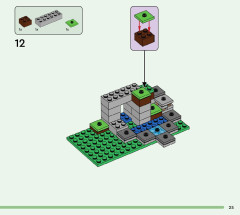 LEGO 21244 instructions page 25 – build guide