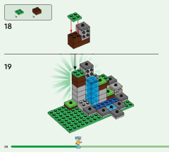 LEGO 21244 instructions page 28 – build guide