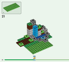 LEGO 21244 instructions page 30 – build guide