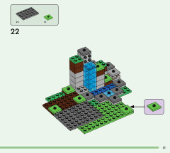 LEGO 21244 instructions page 31 – build guide