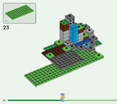 LEGO 21244 instructions page 32 – build guide