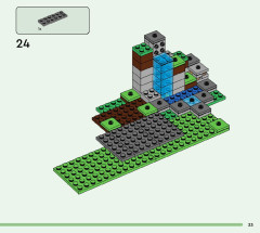 LEGO 21244 instructions page 33 – build guide