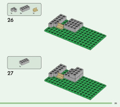 LEGO 21244 instructions page 35 – build guide