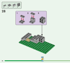 LEGO 21244 instructions page 36 – build guide