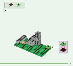 LEGO 21244 instructions page 39 – build guide