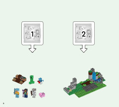 LEGO 21244 instructions page 4 – build guide