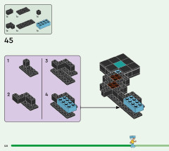 LEGO 21244 instructions page 46 – build guide