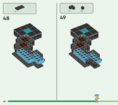 LEGO 21244 instructions page 48 – build guide