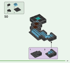 LEGO 21244 instructions page 49 – build guide