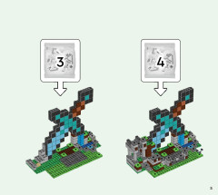 LEGO 21244 instructions page 5 – build guide