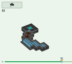 LEGO 21244 instructions page 50 – build guide