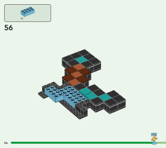 LEGO 21244 instructions page 54 – build guide