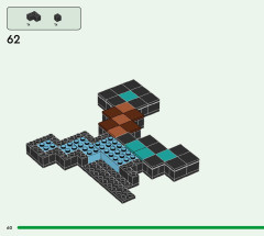 LEGO 21244 instructions page 60 – build guide