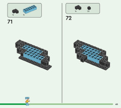 LEGO 21244 instructions page 65 – build guide