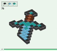 LEGO 21244 instructions page 68 – build guide