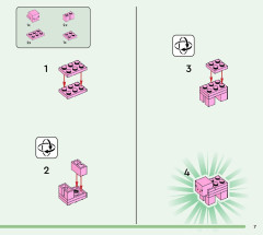 LEGO 21244 instructions page 7 – build guide