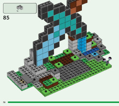 LEGO 21244 instructions page 78 – build guide