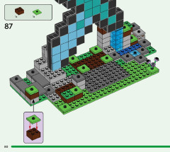 LEGO 21244 instructions page 80 – build guide