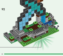 LEGO 21244 instructions page 82 – build guide