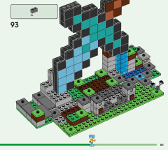 LEGO 21244 instructions page 83 – build guide