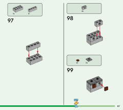 LEGO 21244 instructions page 87 – build guide