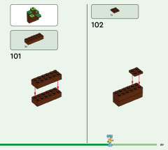 LEGO 21244 instructions page 89 – build guide