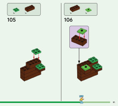 LEGO 21244 instructions page 91 – build guide