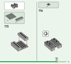 LEGO 21244 instructions page 97 – build guide