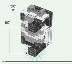 LEGO 21245 instructions page 100 – build guide