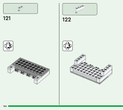 LEGO 21245 instructions page 106 – build guide