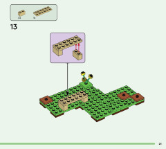 LEGO 21245 instructions page 21 – build guide