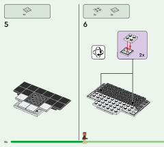 LEGO 21245 instructions page 34 – build guide