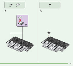 LEGO 21245 instructions page 35 – build guide