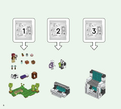 LEGO 21245 instructions page 4 – build guide