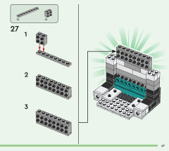 LEGO 21245 instructions page 47 – build guide