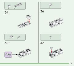 LEGO 21245 instructions page 51 – build guide