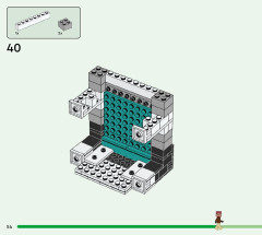 LEGO 21245 instructions page 54 – build guide