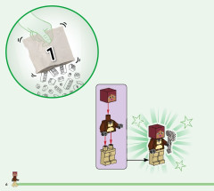 LEGO 21245 instructions page 6 – build guide