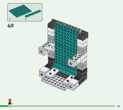 LEGO 21245 instructions page 63 – build guide
