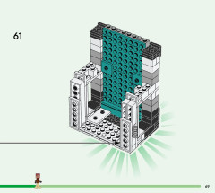 LEGO 21245 instructions page 69 – build guide