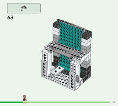 LEGO 21245 instructions page 71 – build guide